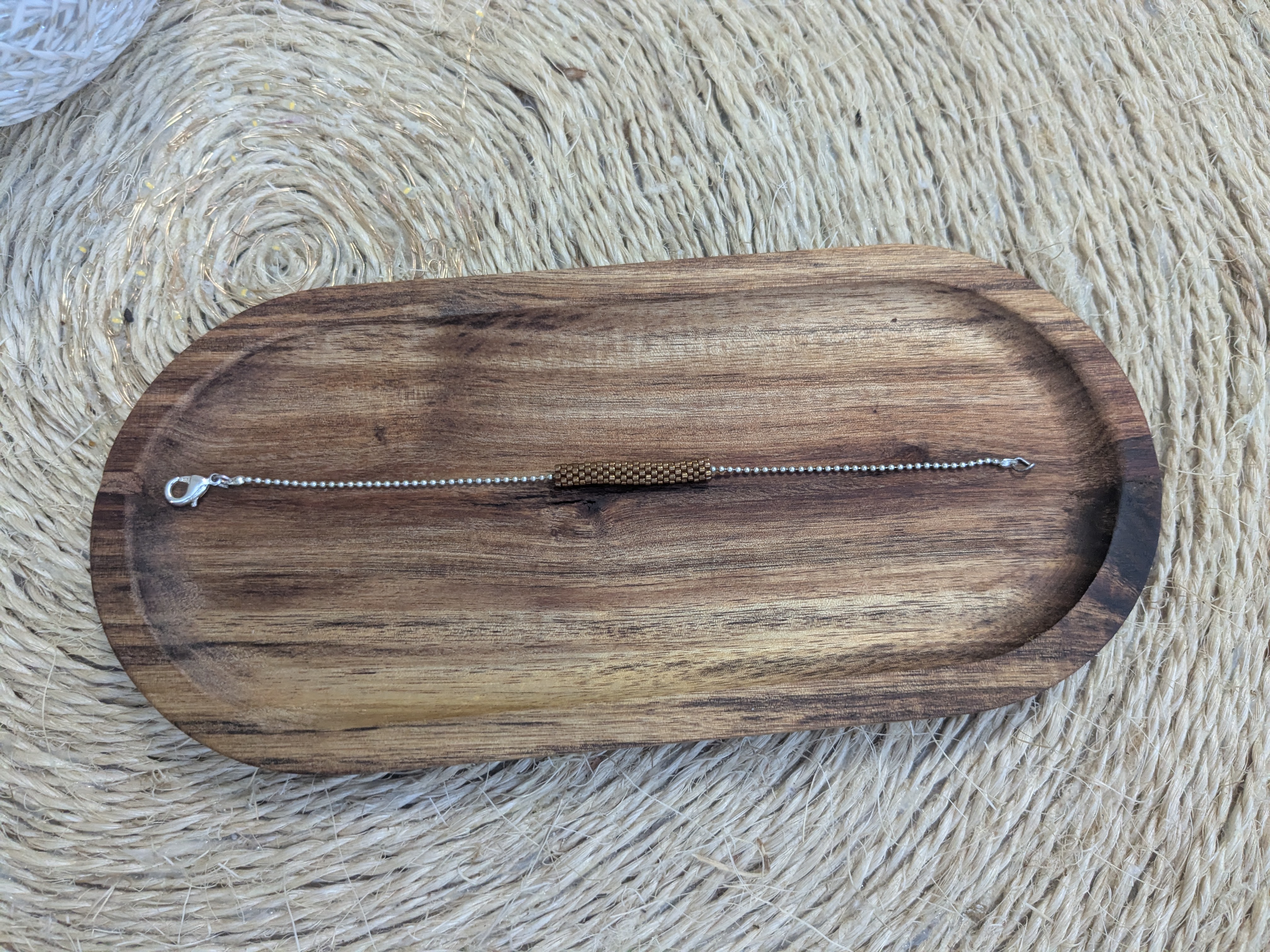 Bracelet Barrette Or Mat - Image 3